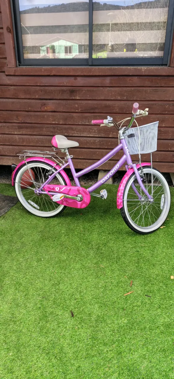 Bicicleta infantil Oxford rosa y lila aro 20 - 1