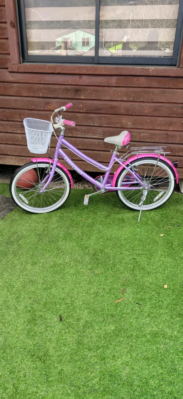 Bicicleta infantil Oxford rosa y lila aro 20 - 2