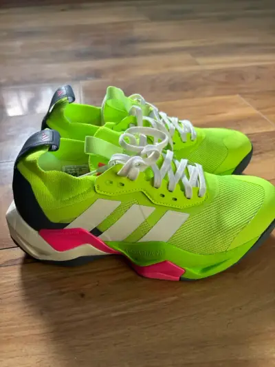 Zapatillas deportivas Adidas verde neón - miniatura 1