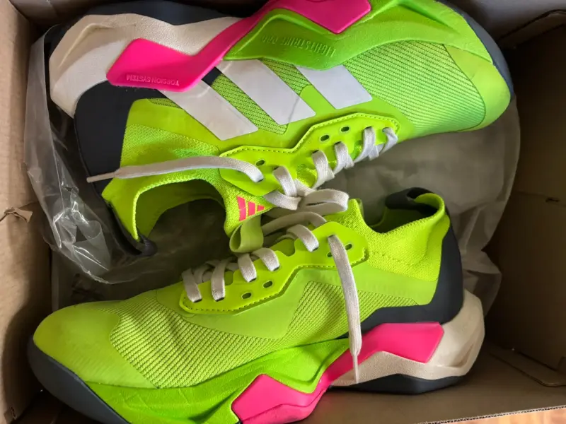Zapatillas deportivas Adidas verde neón - 3