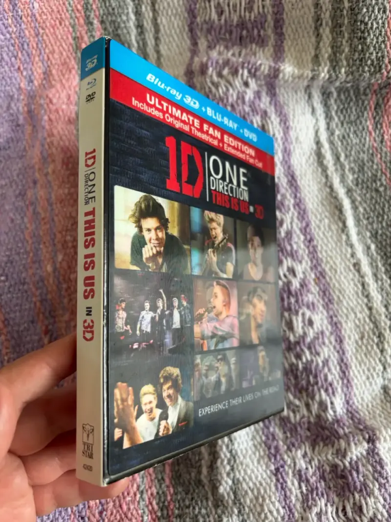Blu-ray 3D One Direction This Is Us - 2