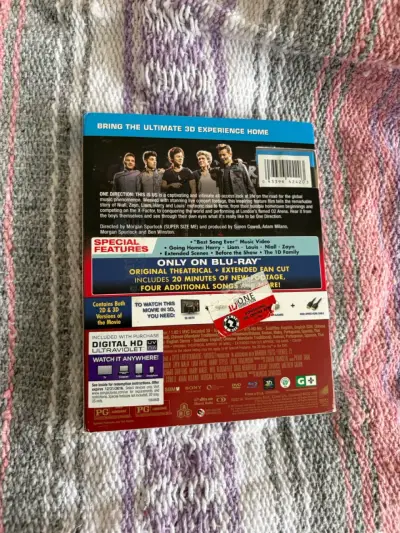 Blu-ray 3D One Direction This Is Us - miniatura 3