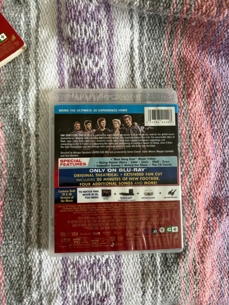 Blu-ray 3D One Direction This Is Us - 6