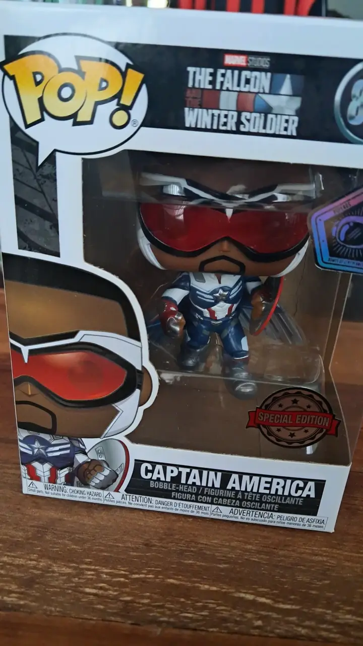 Figura Funko Pop Captain America edición especial