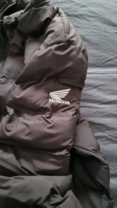 Chaqueta acolchada Honda negra - miniatura 1