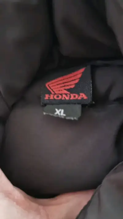 Chaqueta acolchada Honda negra - miniatura 4
