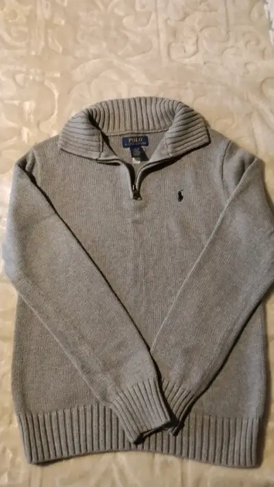 Suéter gris Polo Ralph Lauren - miniatura 2