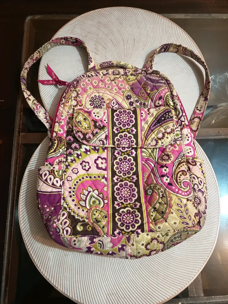 Mochila Vera Bradley estampada floral multicolor