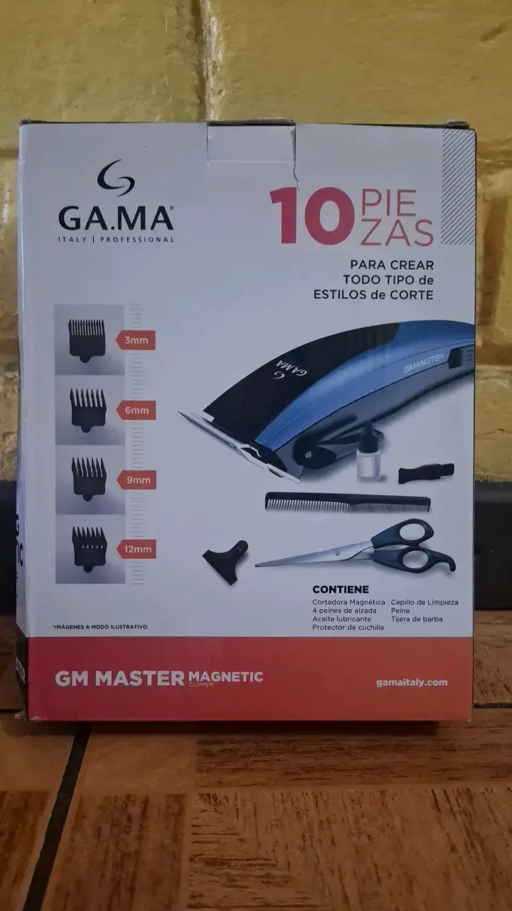 Cortadora de pelo GA.MA GM Master magnética - 2