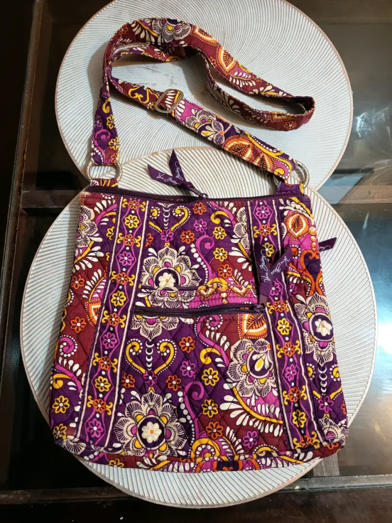 Bolso bandolera Vera Bradley estampado floral colo