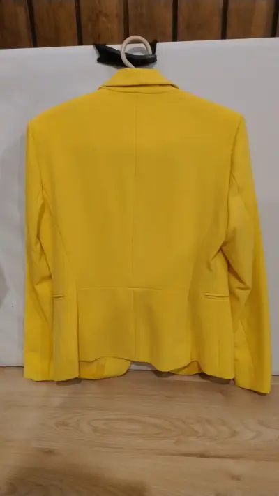 Blazer amarillo Basement para mujer - miniatura 3
