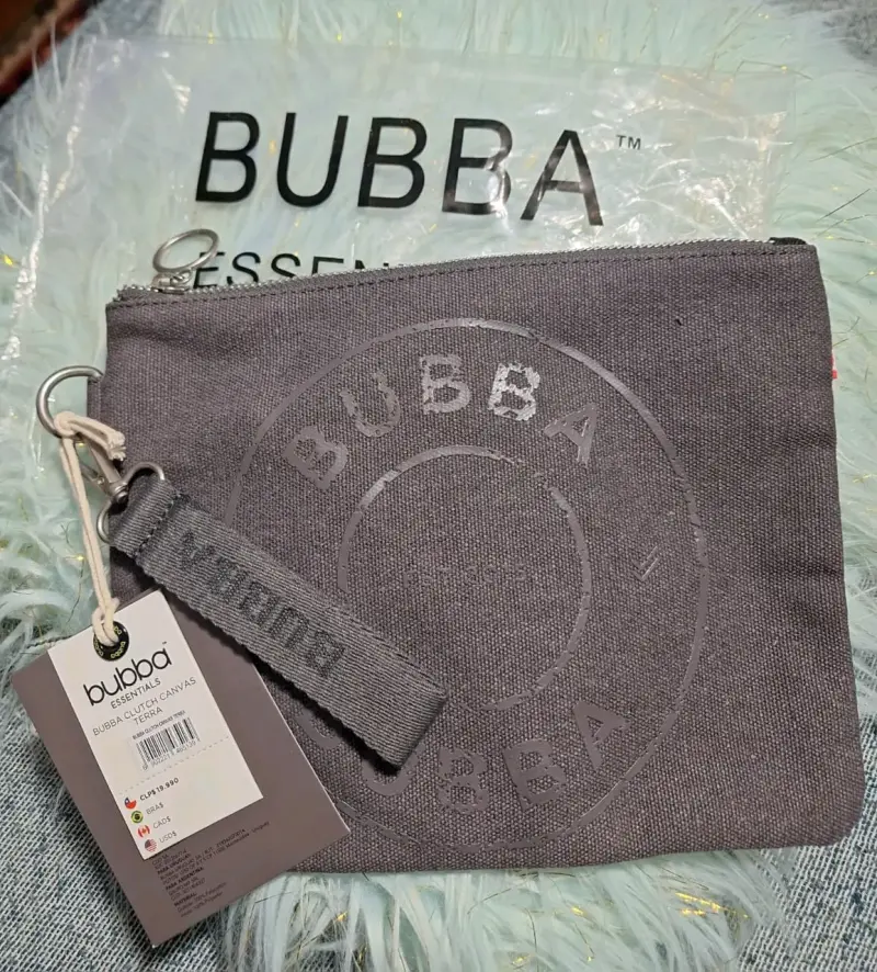 Estuche Bubba Essentials de lona gris