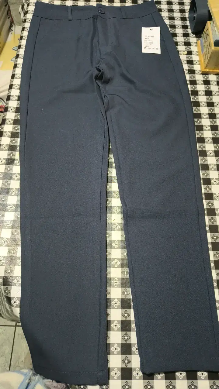 Pantalones de vestir gris oscuro para mujer - 1