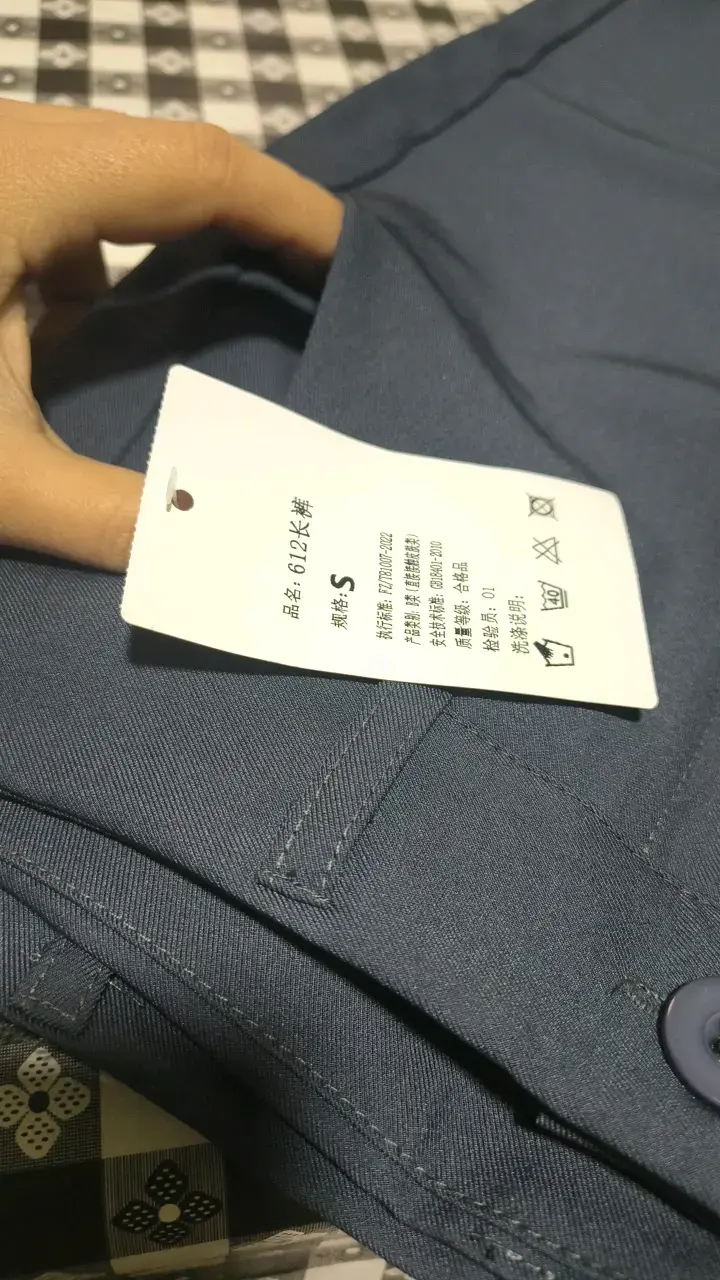 Pantalones de vestir gris oscuro para mujer - 6
