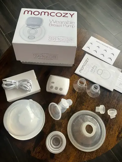Extractor de leche portátil Momcozy S9 Pro - miniatura 1
