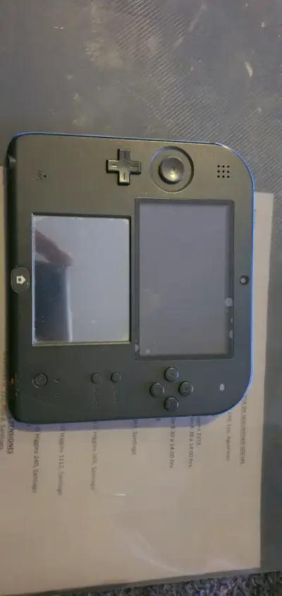 Consola portátil Nintendo 2DS negra - miniatura 1