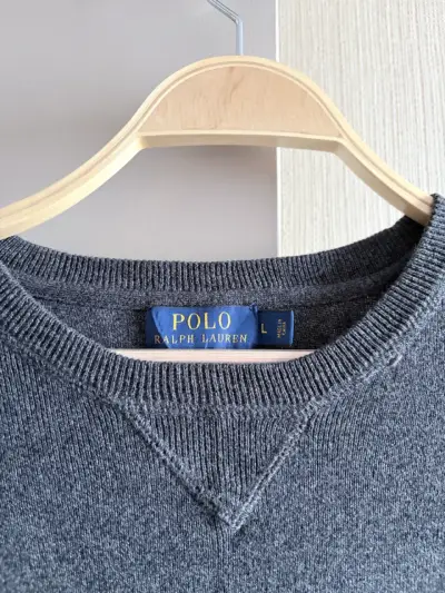 Suéter gris Polo Ralph Lauren - miniatura 2