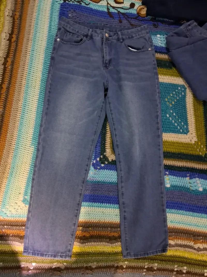 Jeans de mezclilla talla XL. L - 5