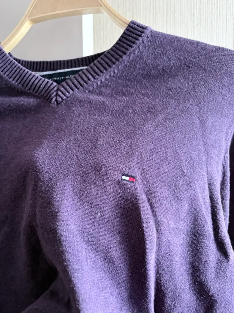 Suéter morado Tommy Hilfiger - 3