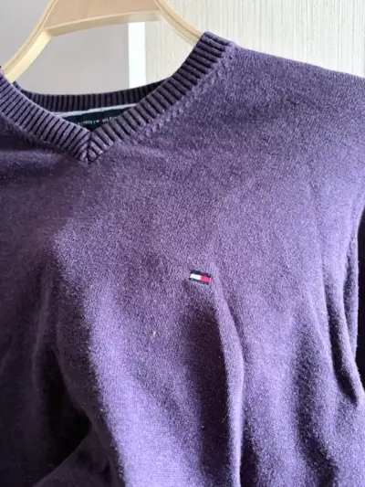 Suéter morado Tommy Hilfiger - miniatura 3