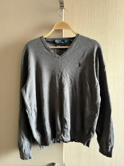 Suéter gris Polo Ralph Lauren para hombre - miniatura 1