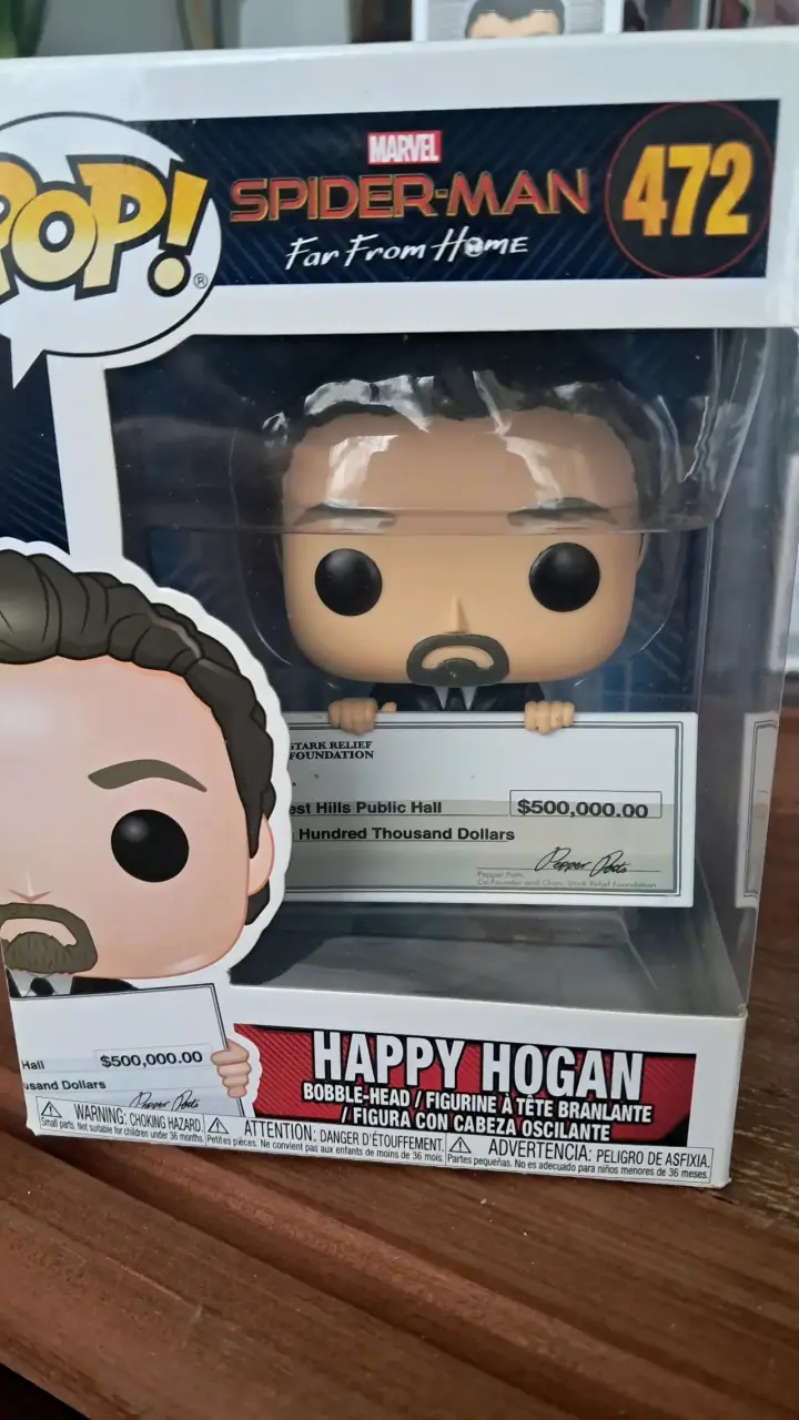 Figura Funko Pop Happy Hogan Spider-Man