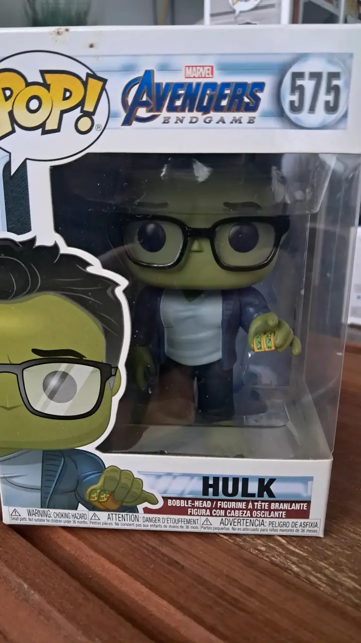 Figura Funko Pop Hulk Avengers Endgame