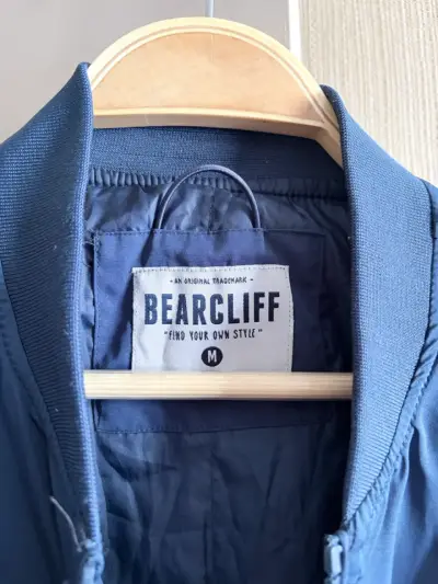 Chaqueta bomber azul marca Bearcliff - miniatura 2