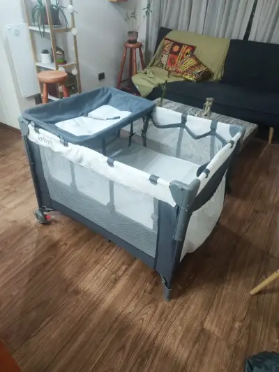 Cuna corral Infanti plegable con cambiador - miniatura 4