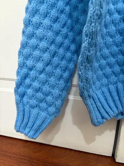 Suéter azul para mujer talla única - miniatura 4