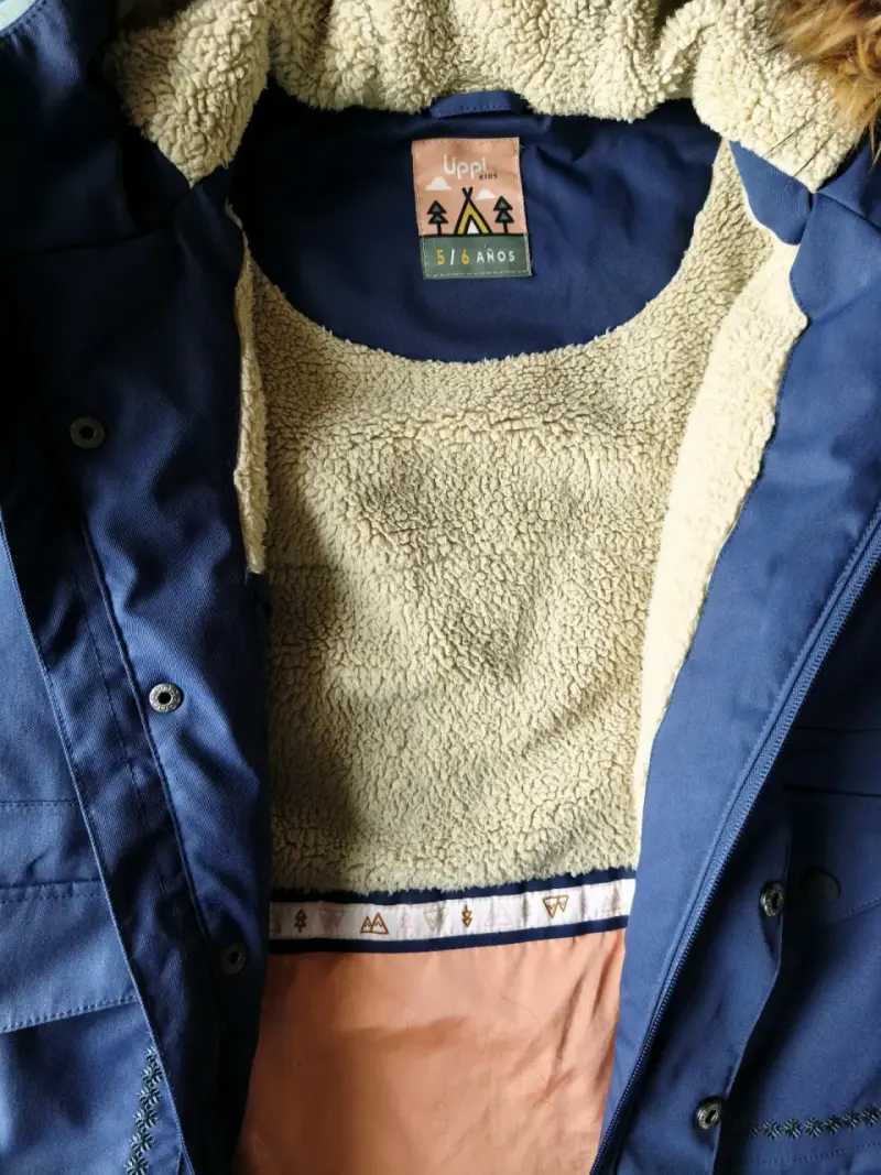 Chaqueta impermeable azul para niños Lippi - 3
