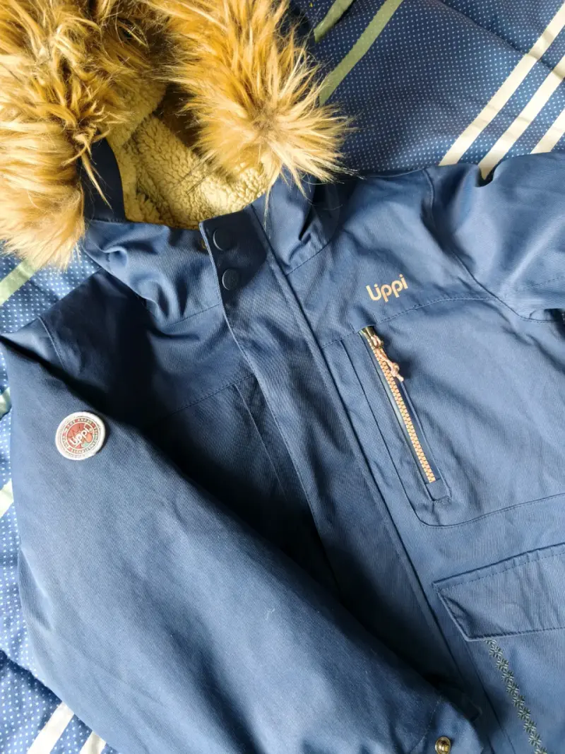 Chaqueta impermeable azul para niños Lippi - 4