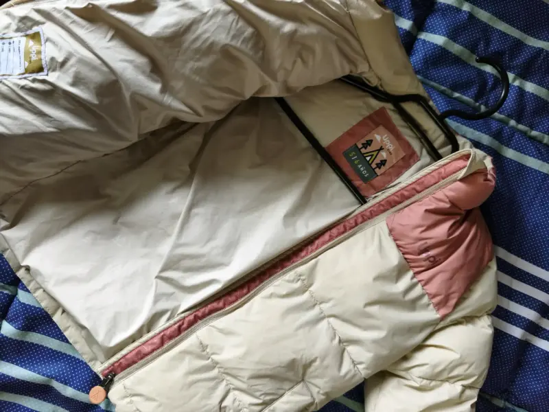 Chaqueta infantil beige y rosada Lippi - 1