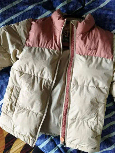 Chaqueta infantil beige y rosada Lippi - miniatura 3
