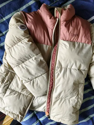 Chaqueta infantil beige y rosada Lippi - miniatura 4