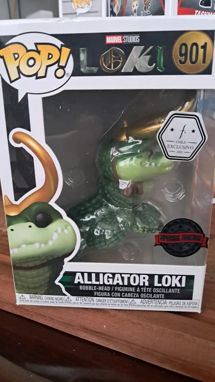 Figura Funko Pop Alligator Loki Edición Especial