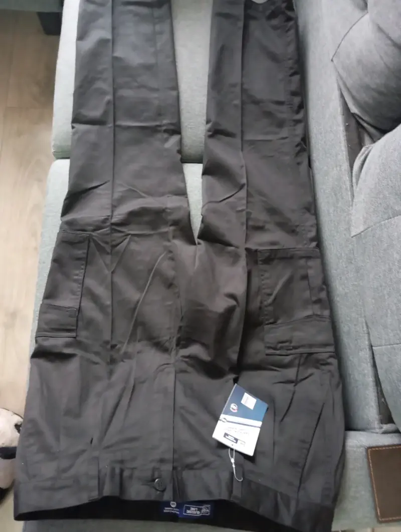 Pantalones cargo negros para hombre - 2