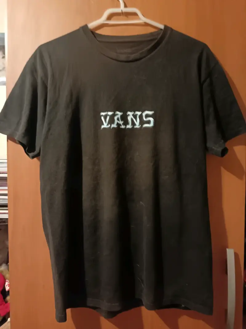 Polera negra Vans - 1