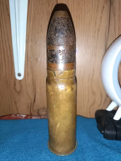 Antigüedad 1913 vaina de Primera Guerra mundial - miniatura 1