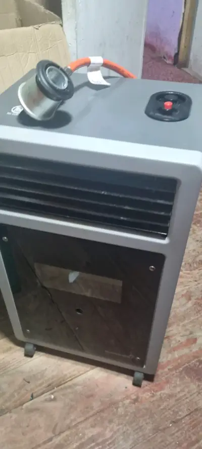 Calefactor a gas portátil con ruedas - miniatura 1