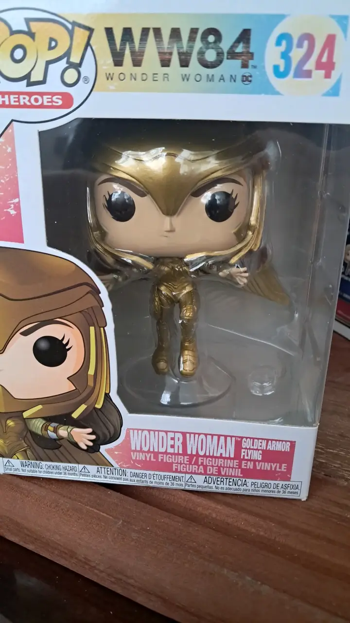 Figura Funko Pop Wonder Woman Golden Armor