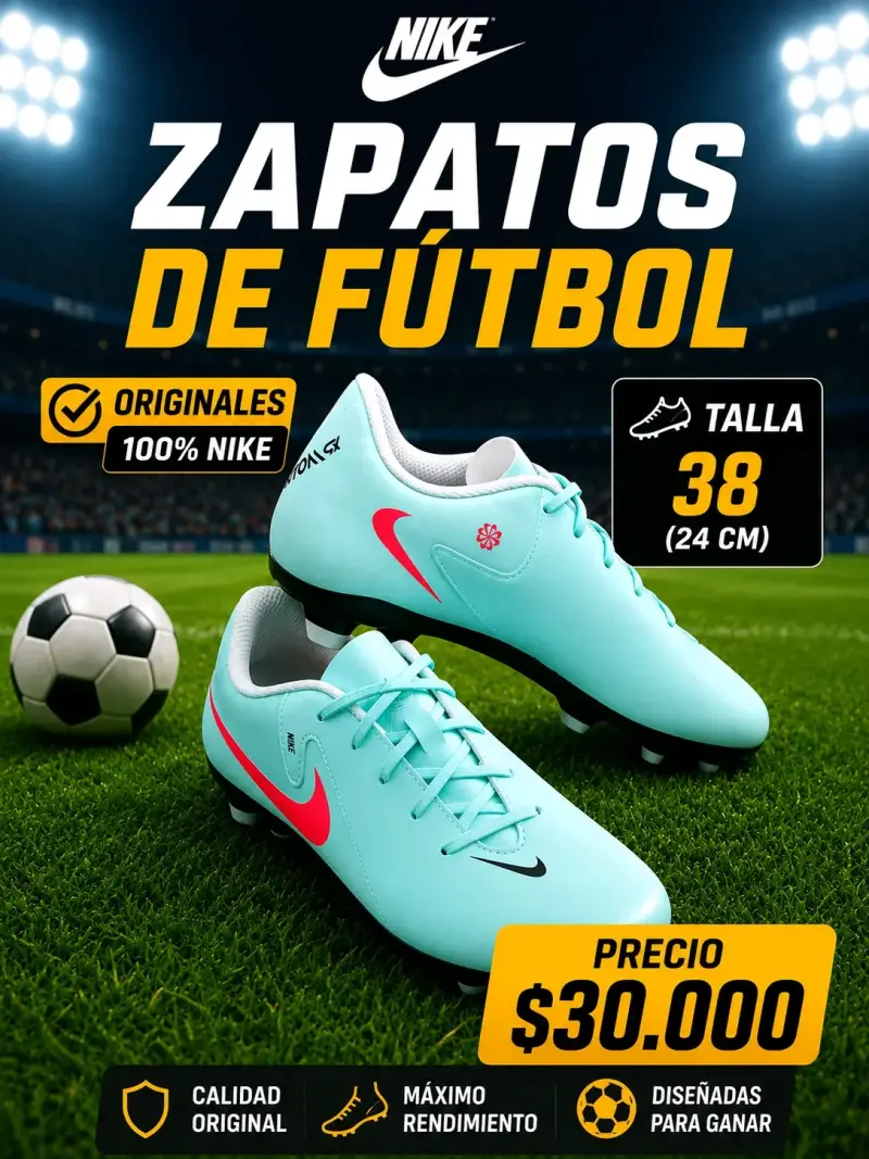 Zapatillas de fútbol Nike originales - 2