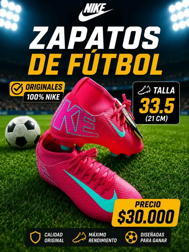 Zapatillas de fútbol Nike originales - 3