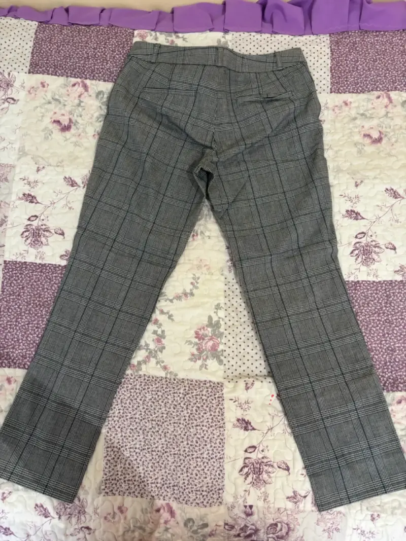 Pantalones de vestir a cuadros BANANA REPUBLIC - 2