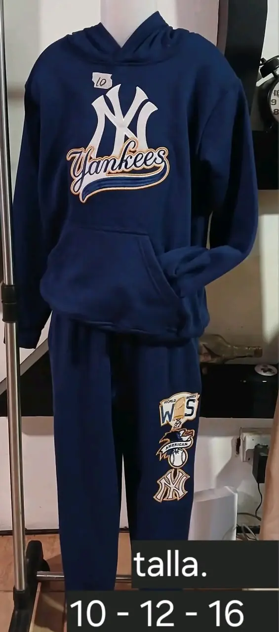 Conjunto deportivo Yankees azul para niños - 1