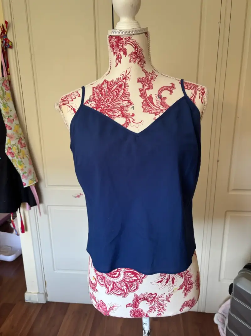 Blusa de encaje floral azul KAREN MILLEN - 2