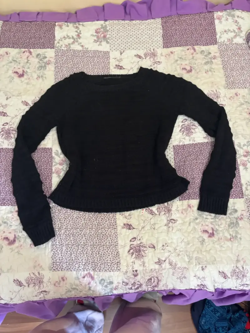 Suéter negro de lana KAREN MILLEN para mujer - 1