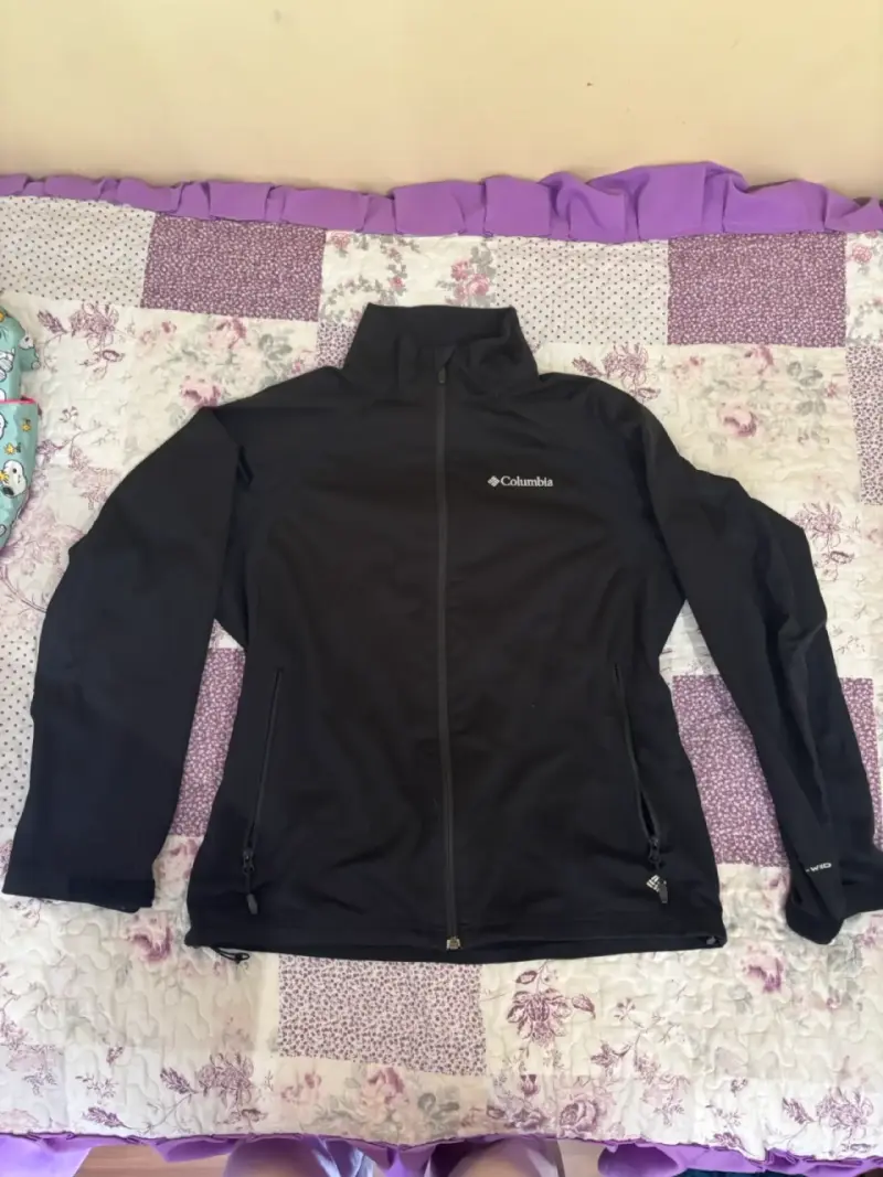 Chaqueta softshell Columbia negra para mujer - 1