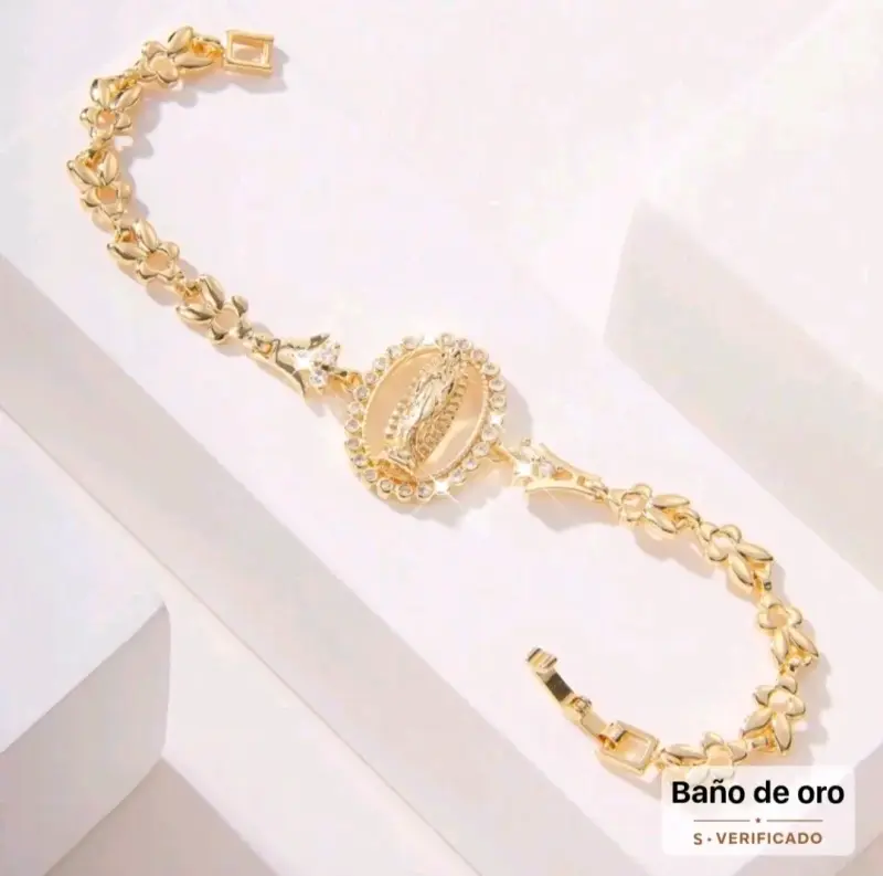 Pulsera de baño de oro con diseño elegante - 1