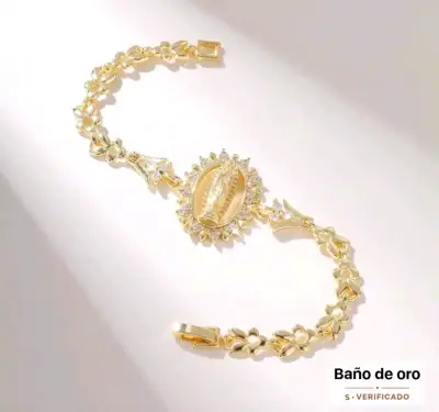 Pulsera de baño de oro con diseño elegante - miniatura 2
